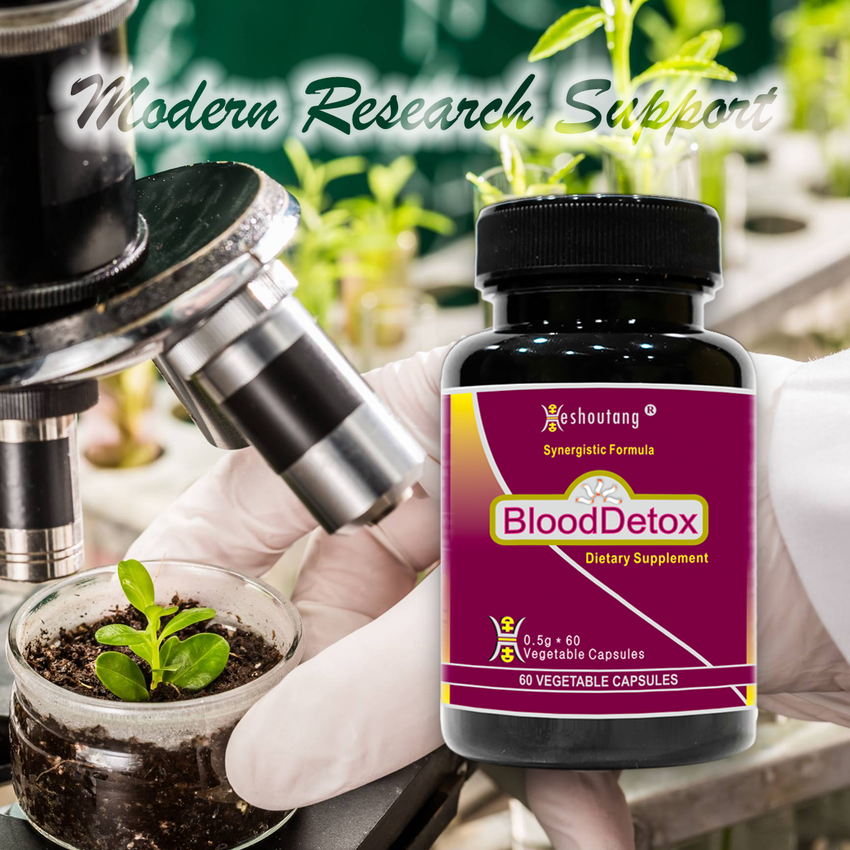 BloodDetox – Herbal Blood Cleanser for Total Wellness|60 Veg Capsules Starter Pack