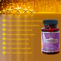 CANTICER|Proven Herbal Malignant Cell Support|12+ Years of Trust|180 Veg Capsules Value Trio Pack