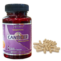 CANTICER|Proven Herbal Malignant Cell Support|12+ Years of Trust|180 Veg Capsules Value Trio Pack