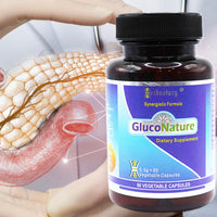 GlucoNature|Proven Blood Sugar Optimizer|12+ Years of Trust|60 Veg Capsules Starter Pack