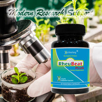 RheuBeatPlus – Market-Proven Herbal Blood Flow Optimizer|Support Circulation, Relieve Pain, and Boost Cardiovascular Health Naturally|180 Vagetable Capsules Triple Value Pack